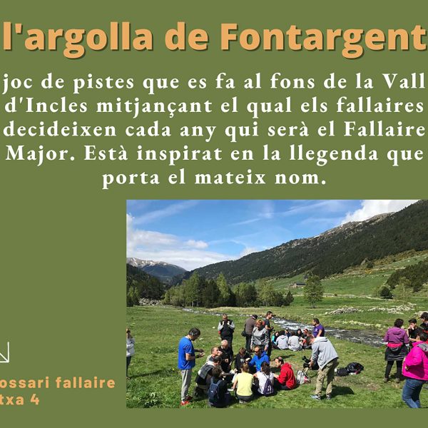 Han trobat l’argolla. Fotografia: Fallaires d’Andorra