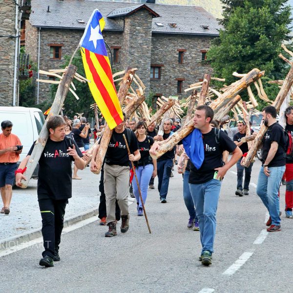 Falles a Alins, Pallars Sobirà, Catalunya. 2017. Fotografia: Oriol Riart